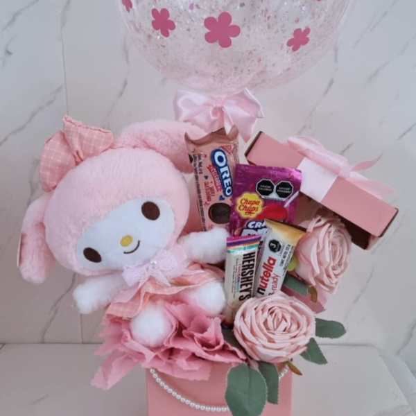 Arreglo con peluche Melody